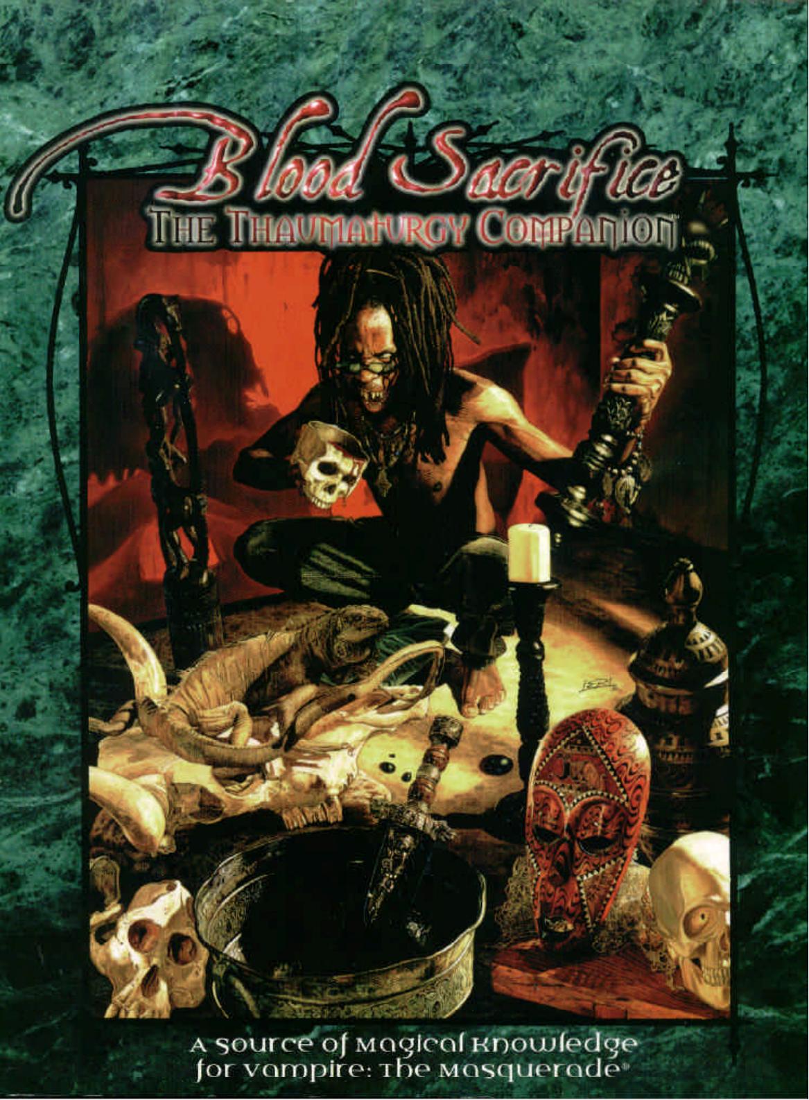 Blood Sacrifice: The Thaumaturgy Companion