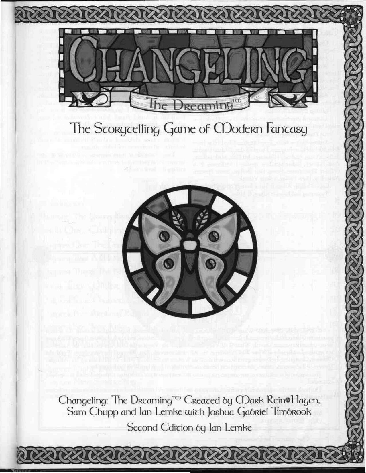 Changeling The Dreaming (1997,1998,1999,2000)