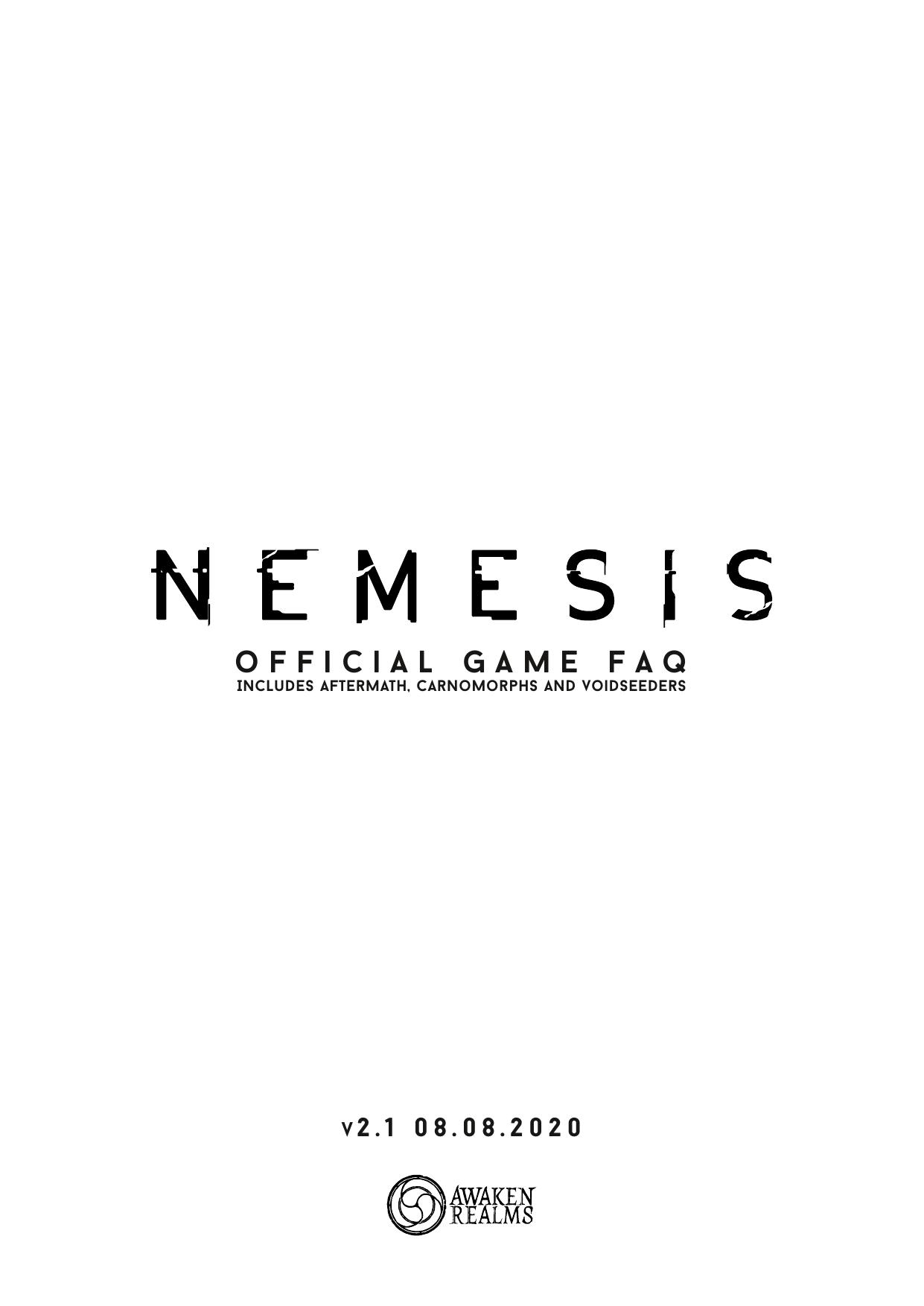Nemesis FAQ v2.1