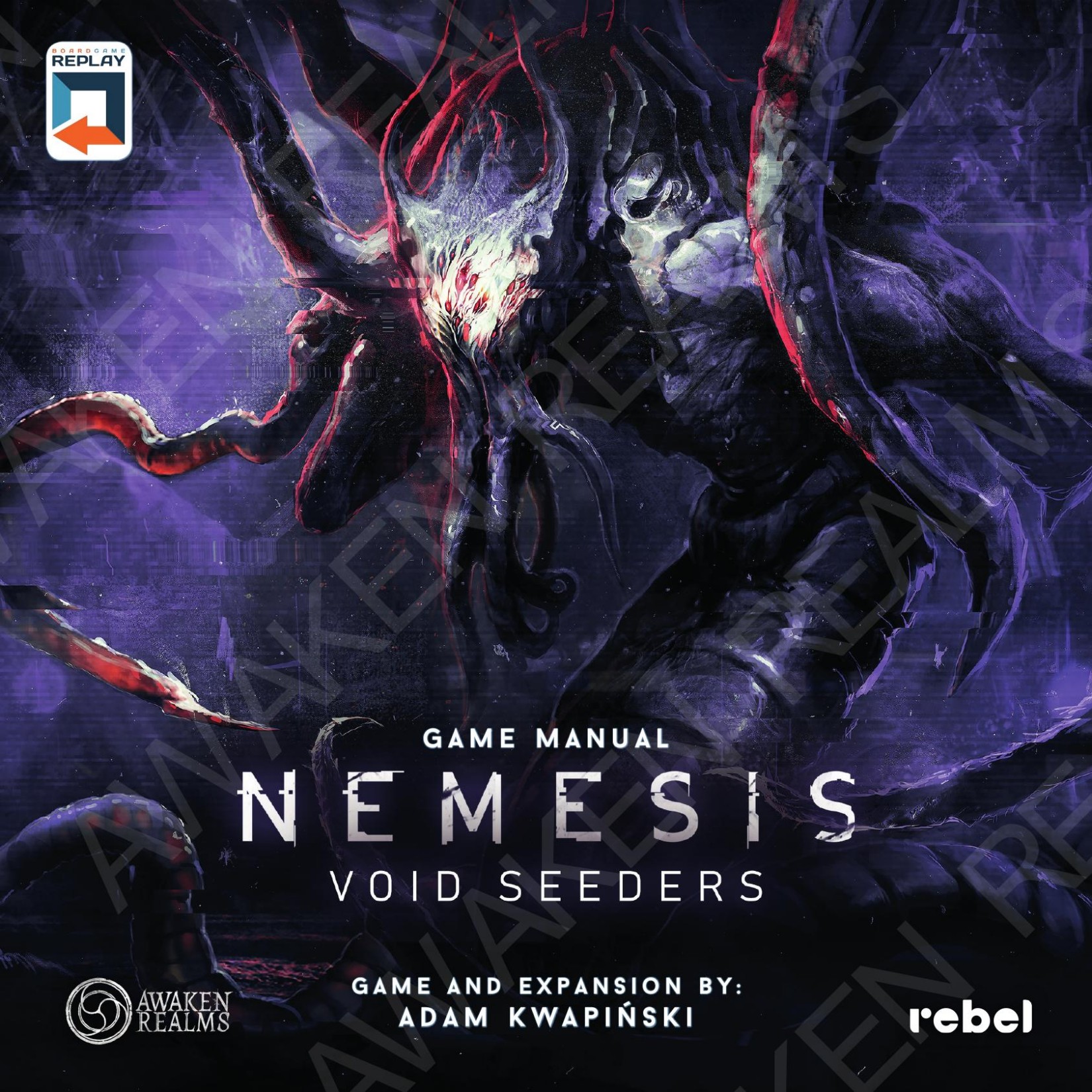 NEMESIS VOIDSEEDERS RULEBOOK 280x280mm ENG