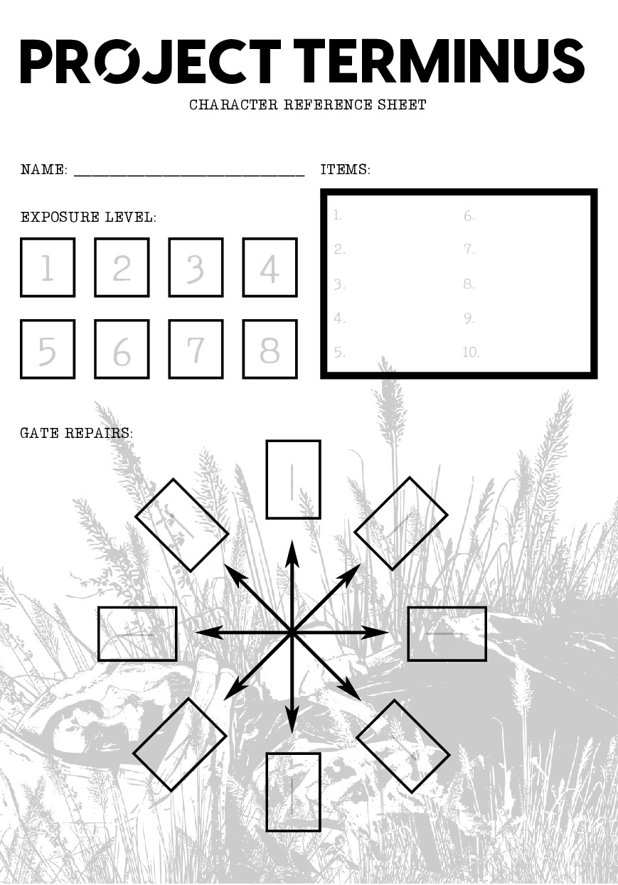 PT Character Reference Sheet - A5
